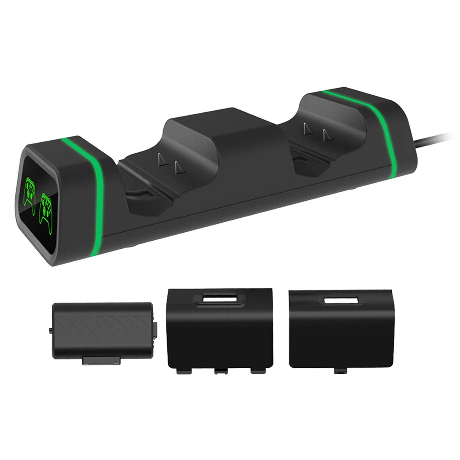 2 Dual Controller Charger for   S Station Base Kit 2 Battery Pack