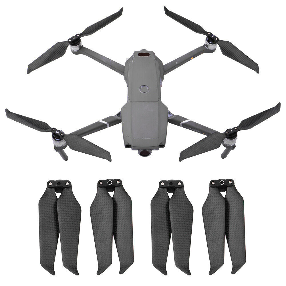 For DJI MAVIC 2 PRO ZOOM Upgraded Parts Low Noise 8743 Carbon Fiber Propellers