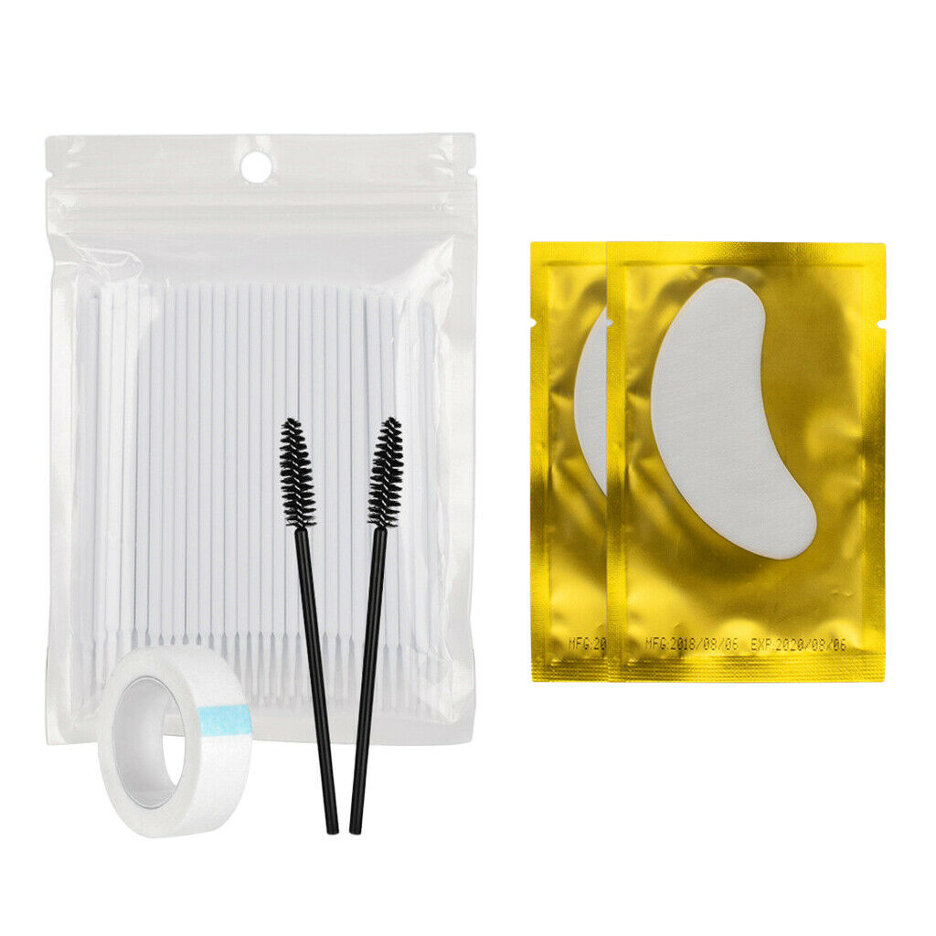 4 in 1 Professional Beginner Grafting Eye Lash Eyelash Extensions Set White