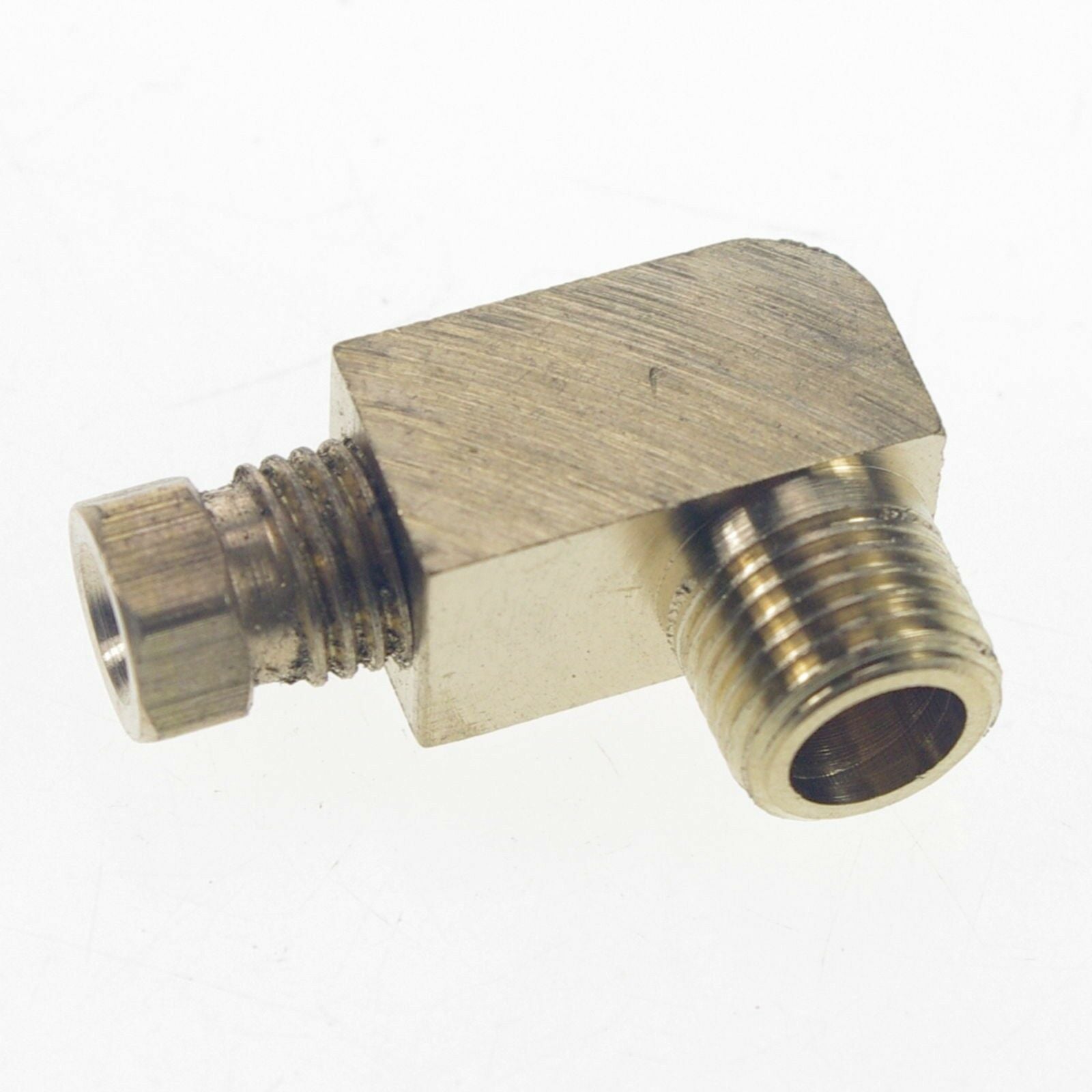 5PCS M6 - 6mm Pipe elbow Brass Connector Machine Tool Oil Filter Canister
