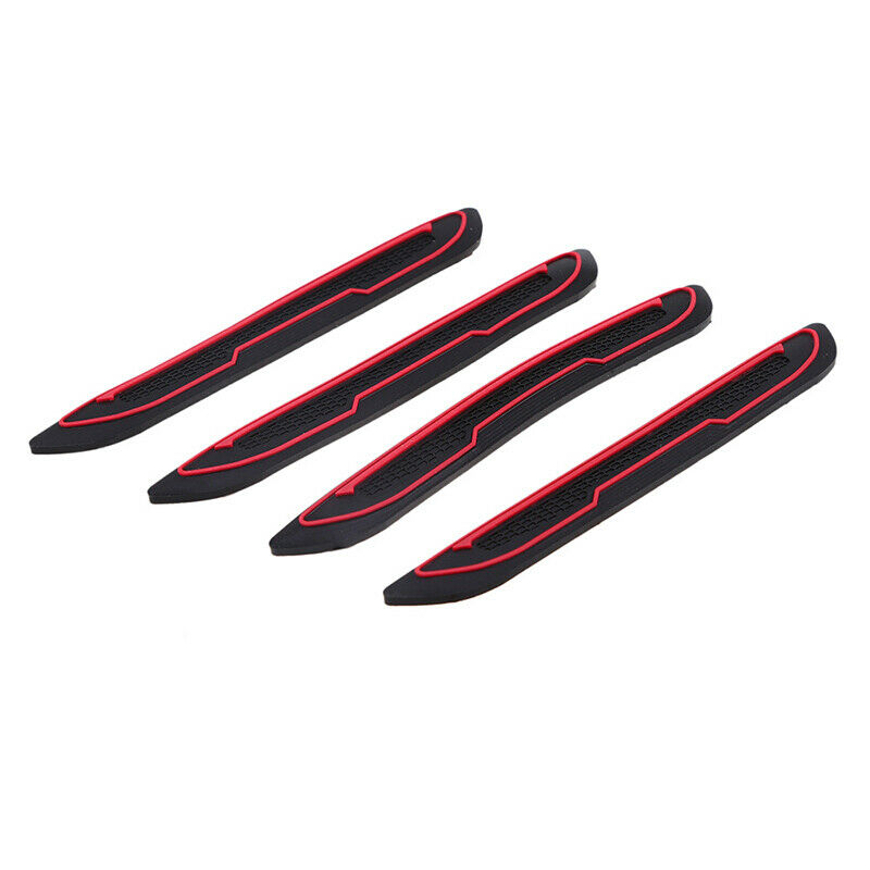 4x CAR Accessories Door Edge Guard Trim Scratch Protectors Anti-collision Rubber