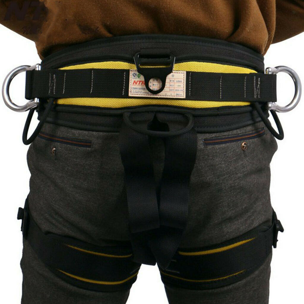 Harness Seat Belts Outdoor Sitting Safety Belts Rock Climbing Rappelling Tool