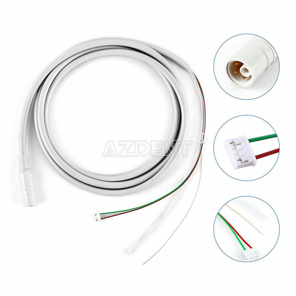 Dental 10PCS Cable Tube Tubing Hose For Ultrasonic Scaler Handpiece Woodpecker
