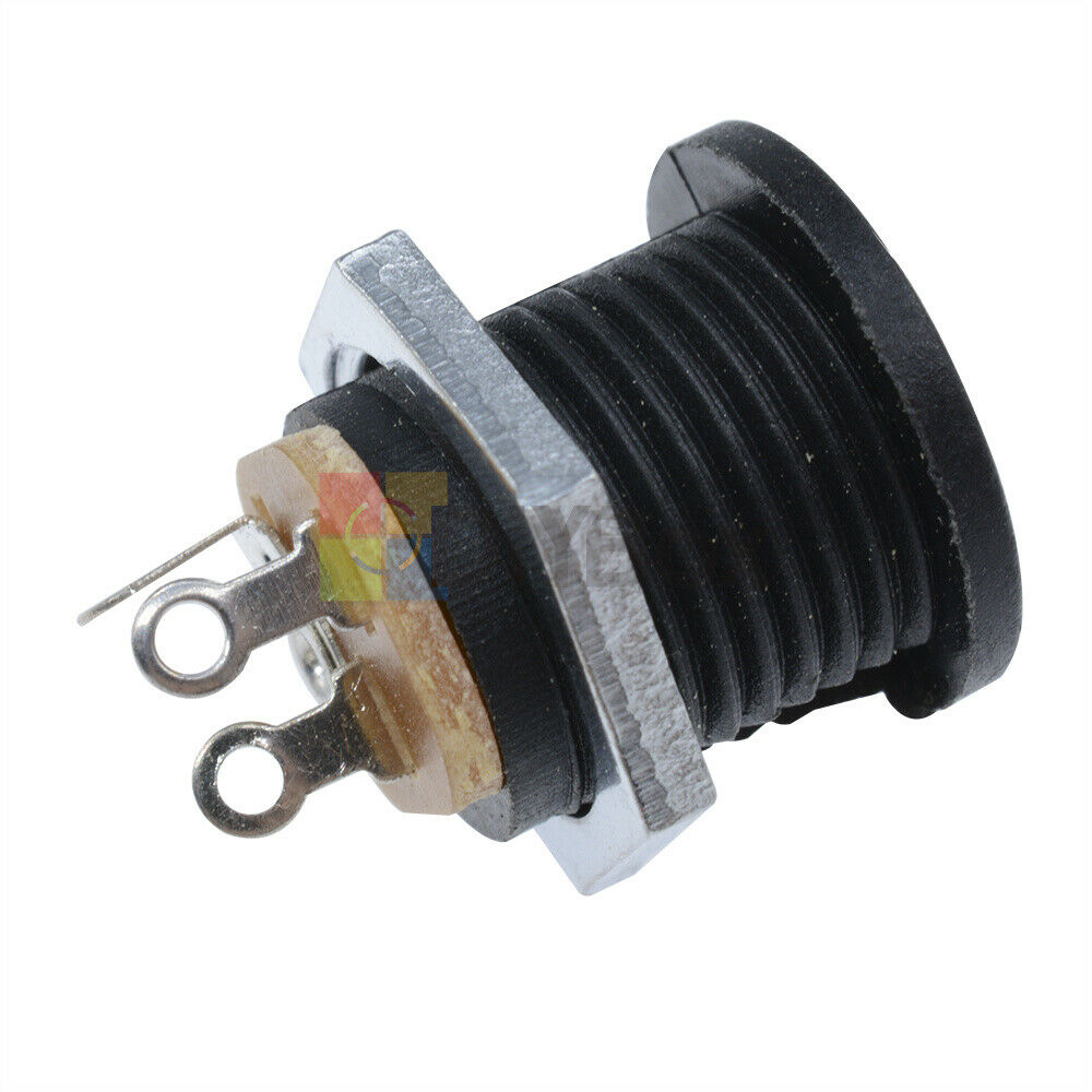 50PCS DC 022 Pedal DC Power Outlet Jack Socket Female 30V 0.5A 2.1x5.5mm 3-20N