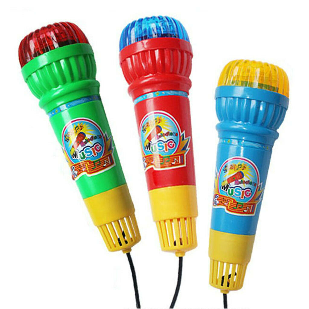 Lot Of 2pcs Microphone Karaoke Music And Sound Toys Musical Singing House