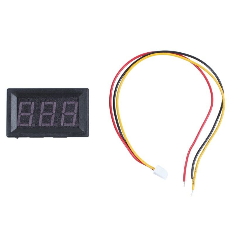 DC 0-99.9V 3 Wire LED Digital Display Panel Volt Meter Voltage Voltmeter Car ME7