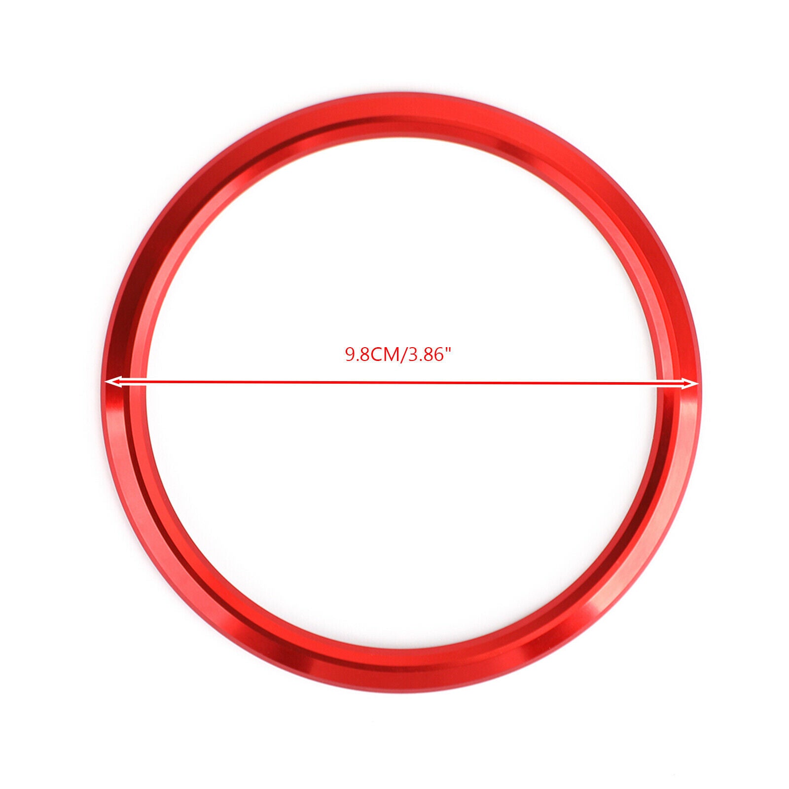 4pcs Air Vent Outlet Trim Rings Cover Decor For Chevrolet Camaro 17-2019 Red CN