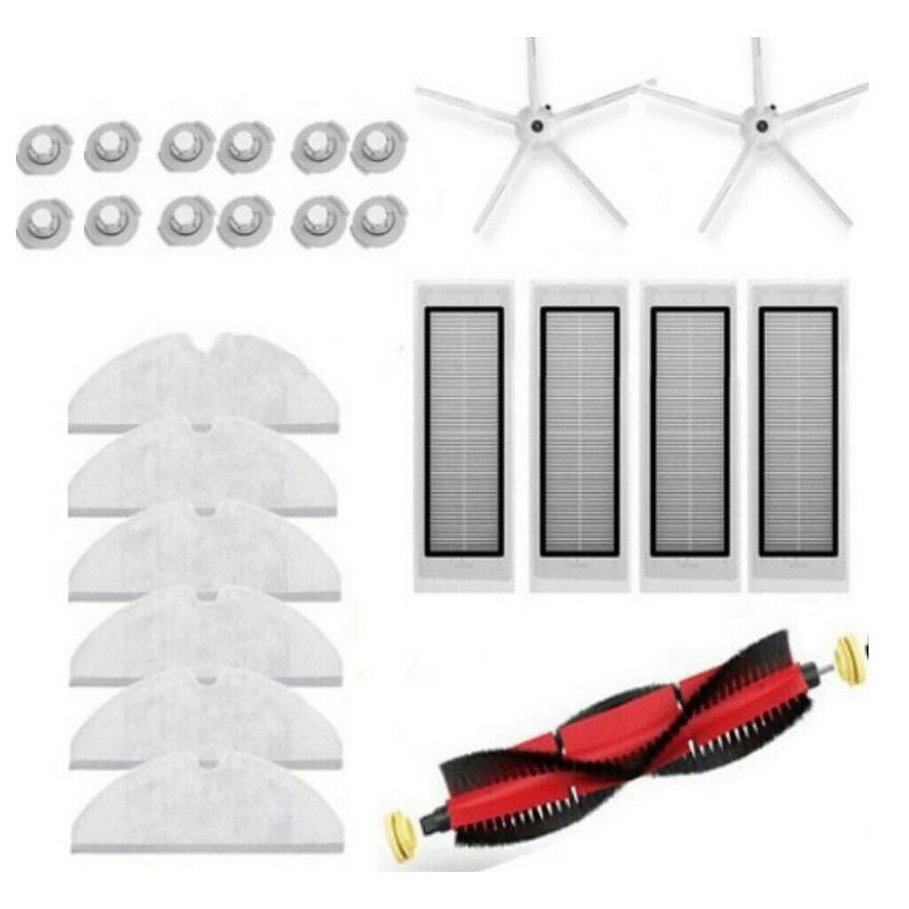 25pcs Robot Sweeper Vacuum Cleaner Parts for     S6 S60 E25 E4