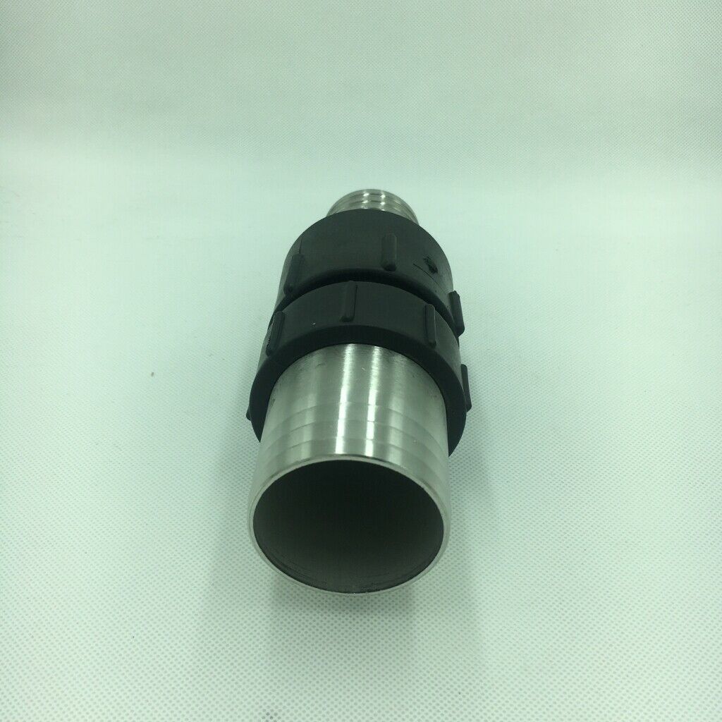 Straight Through Tote Tank Food Grade Drain Adapter 60MM To 45MM Coarse Thread