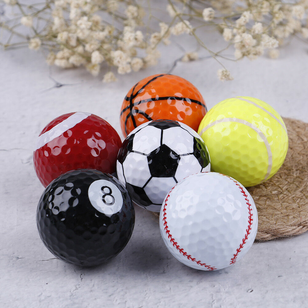 Golf Balls Golf Equipment Football Basketball Tabletennis Baseball 6Pcs/Set Ad