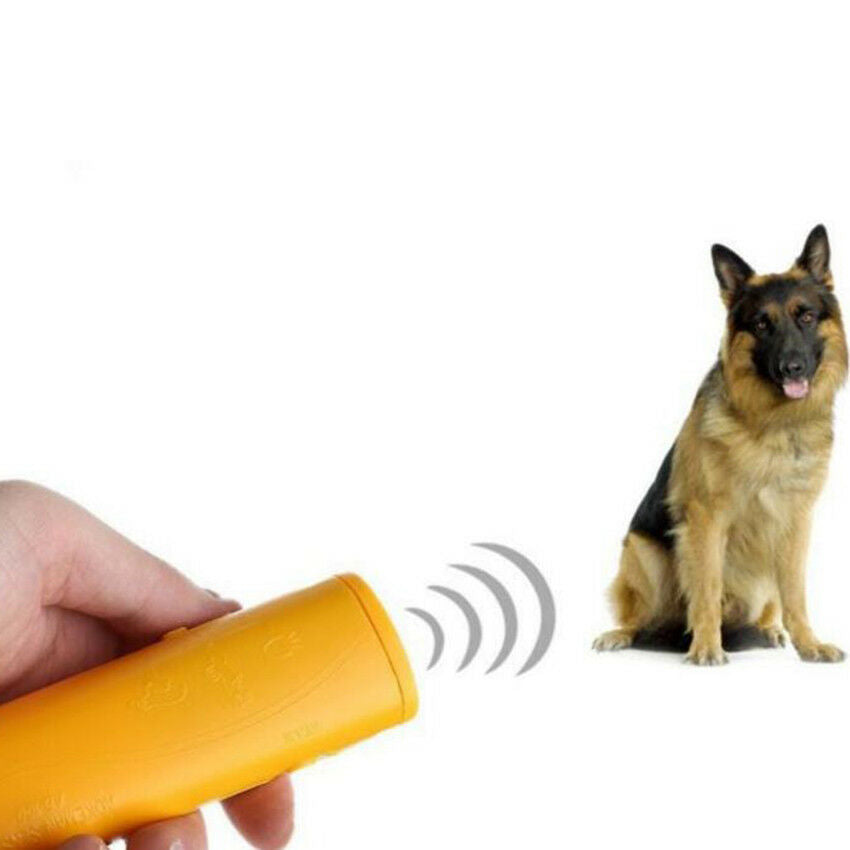 LED Anti Bark Dog Repeller Ultrasonic Barking Training Device Trainer Control