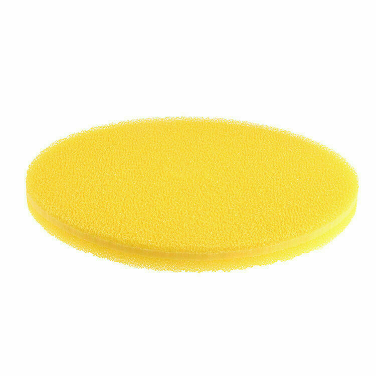25cm Car Sponge Mushroom Air Filters Foam Cleaners Fuel Saver Engine Yellow