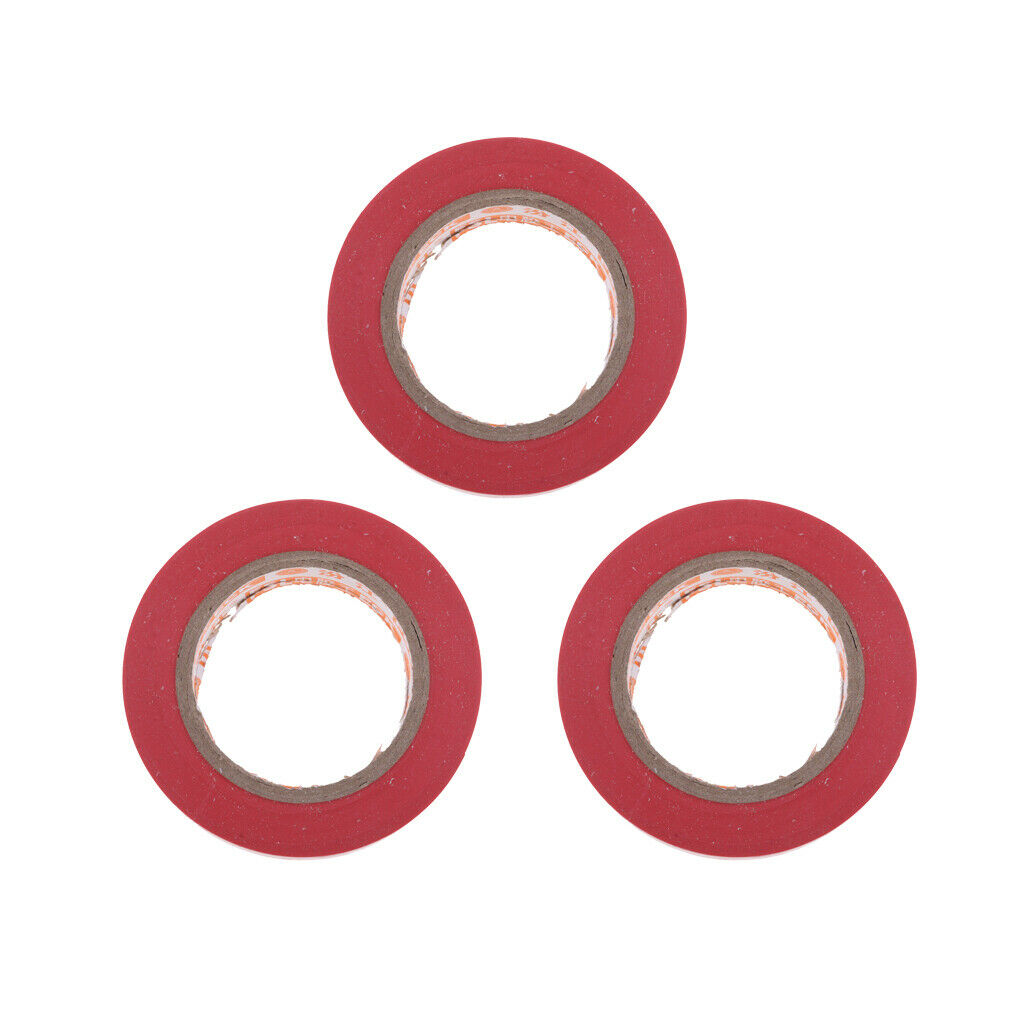 3Pcs 15m Flame Retardant Electrical Tape Insulation Insulating Adhesive Tape
