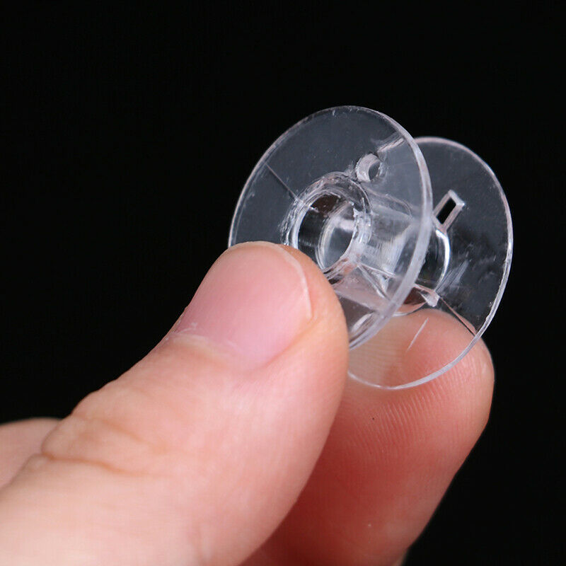 1set Clear Plastic 36 Bobbins Sewing Machine Spools With Thread Storage C.l8