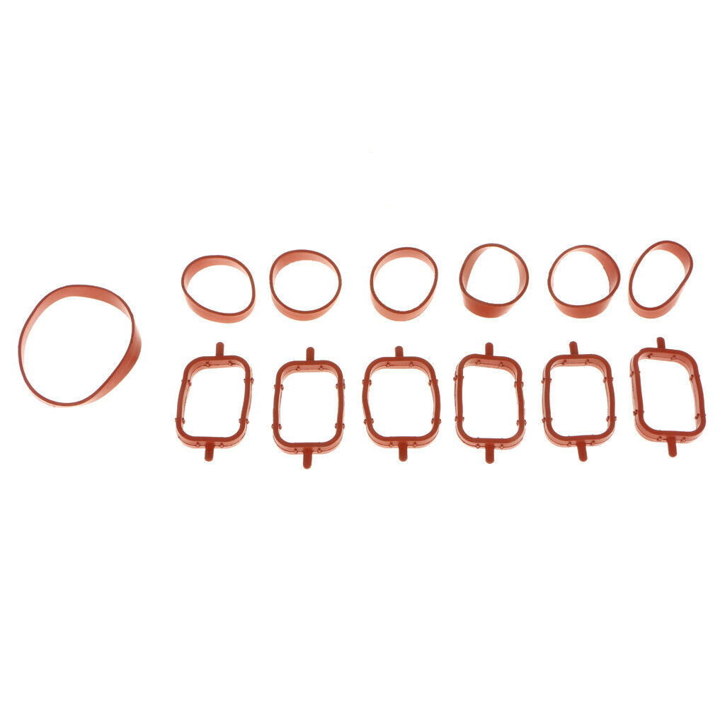 6 Pieces 22mm Swirl Flap Blanking Bungs Gasket Kits for BMW E60 E61 E90 E91