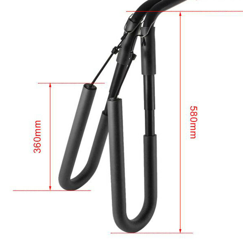 Practical Bike Surfboard Rack Bicycle Boogeyboard Surfing Side Carrier Clamp