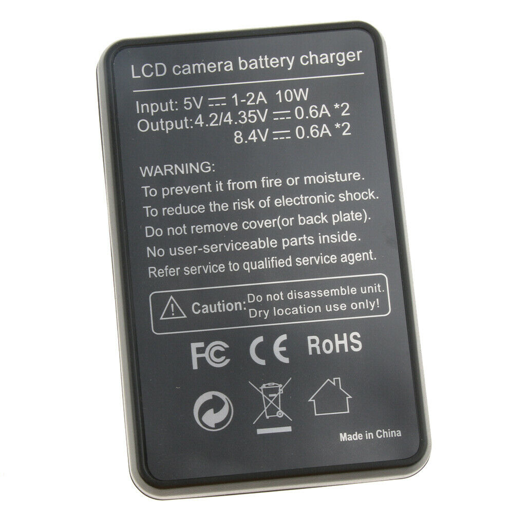 LP-E10 Replacement 2-Channel LCD Display USB Charger For n T6 T5 T3