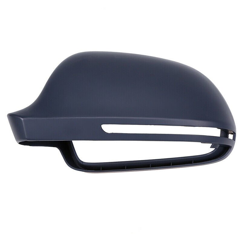 Grey Front Driver Left Side Mirror Cap Cover Fit For Audi A3 Cabriolet 2008-2013
