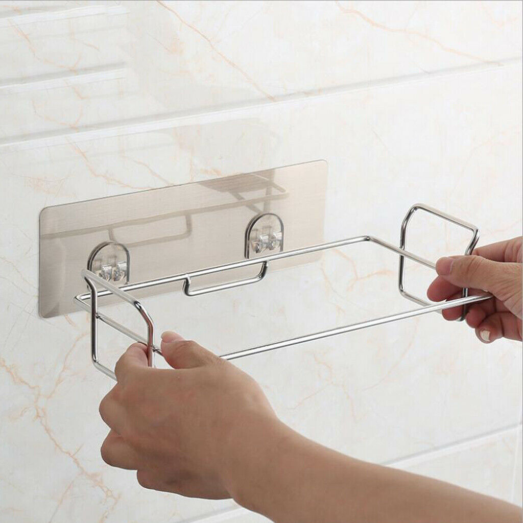 Kitchen Hanging Trash Rubbish Bag Holder - Bathroom Garbage Storage Racks Hanger