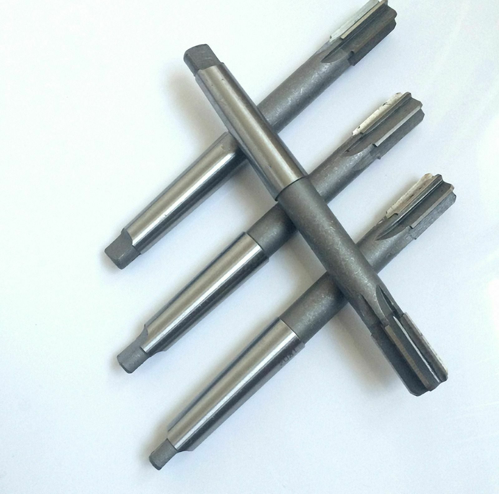 1 of 12mm Machine HSS MT1 Morse Taper Shank Milling Reamer H8 [Tap/1]