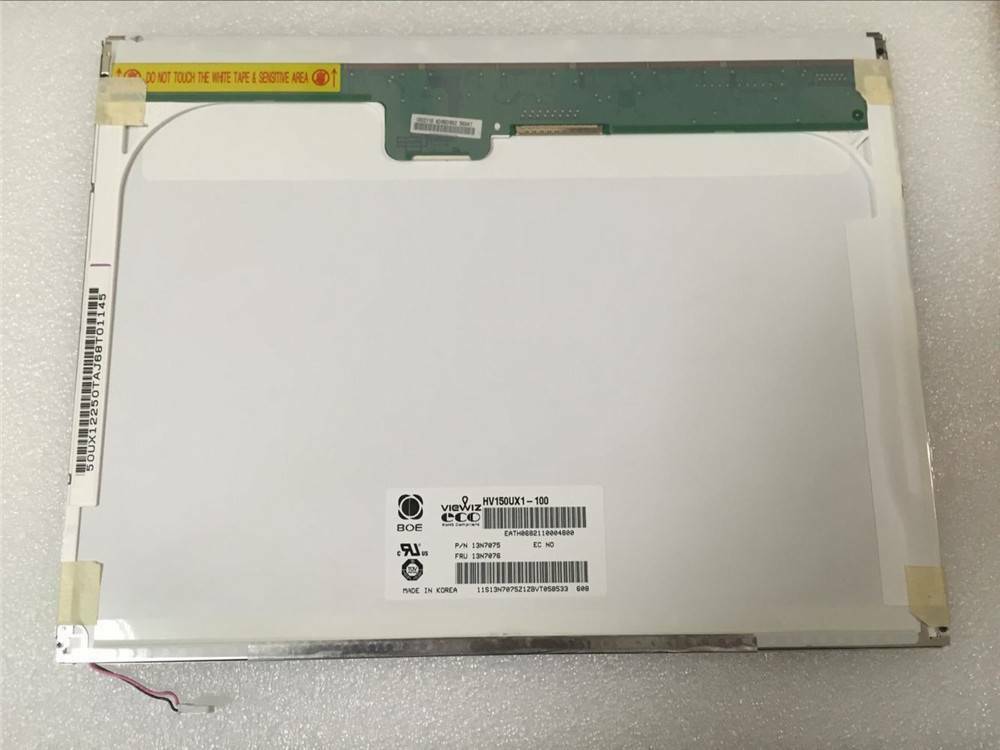 1PCS 15.0" BOE 1600×1200 Resolution HV150UX1-100 HV150UX1-101 LCD Screen Panel