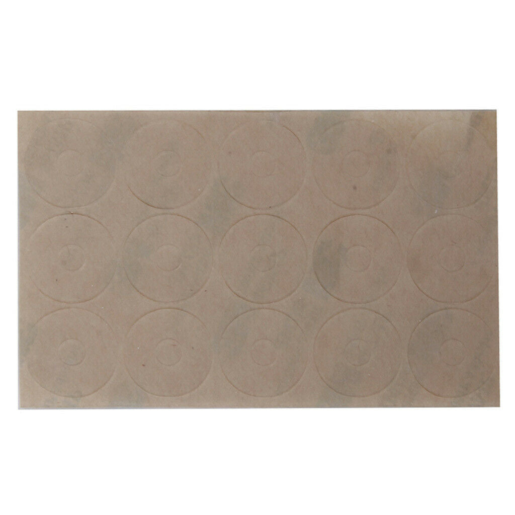60x Quilt Ruler Non-slip Silicone Adhesive Grip Ring Clear O-Ring for Patchwork