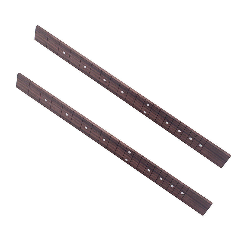 2x Guitar Fretboard 20in Cigar Box Fingerboard Musical Parts Supplies Access