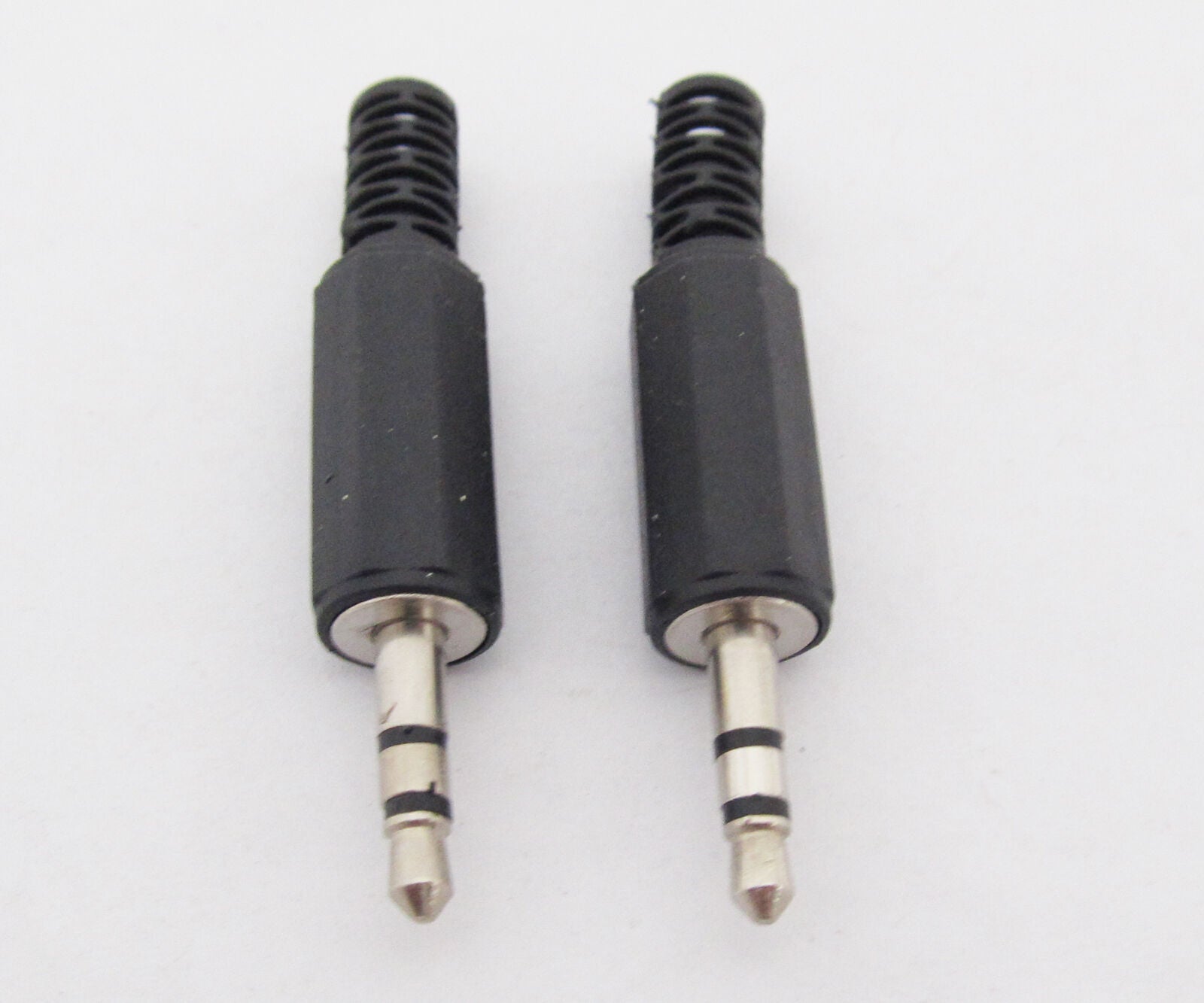 50pcs 3.5mm Stereo plug male DIY Audio Connector Plastic