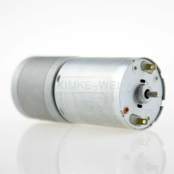 2 x 24V DC 600RPM Mini Torque Gear Box Motors Hobby