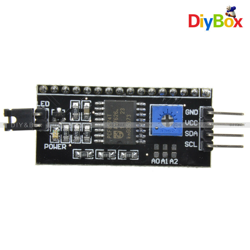 5V 12864 LCD Display 128x64 Dots Blue 1602LCD IIC/I2C/TWI/SPI Serial for Arduino
