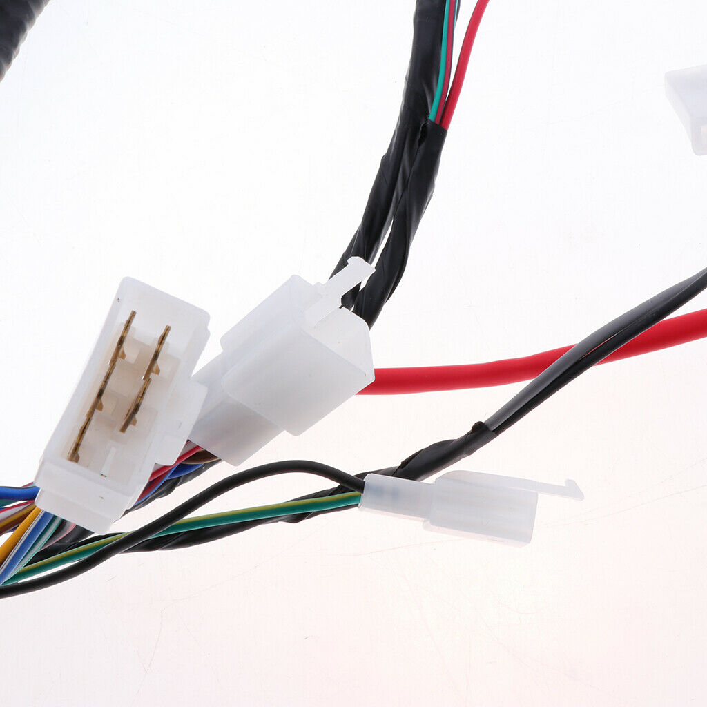 Full Electric Start Engine Wiring Harness Assembly Electrical and Ignition Cable