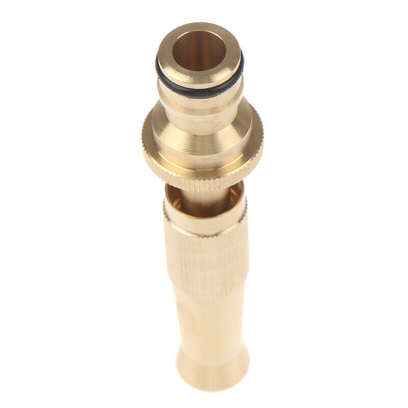 Brass Adjustable Spray Gun Hose Nozzle High Pressure Straight Copper GunJCAUJ XC