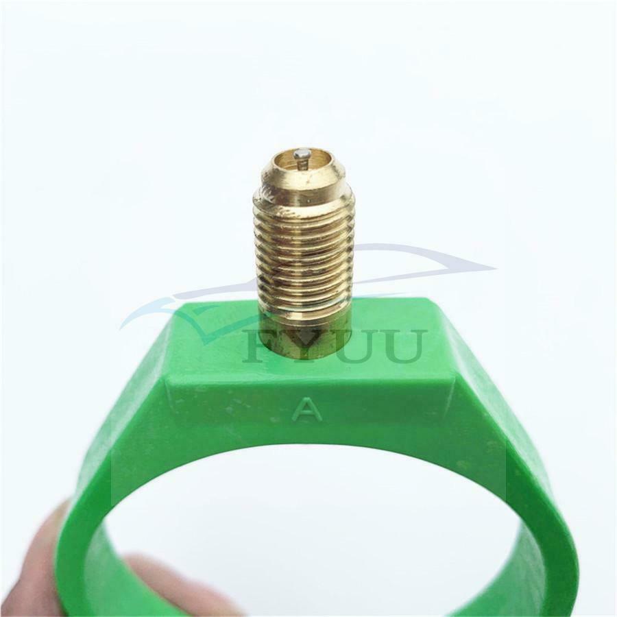 1pc R134A A/C Refrigeration Gas 2.68" Can Side Quick Tap Taper Can W/ 1/4" Valve