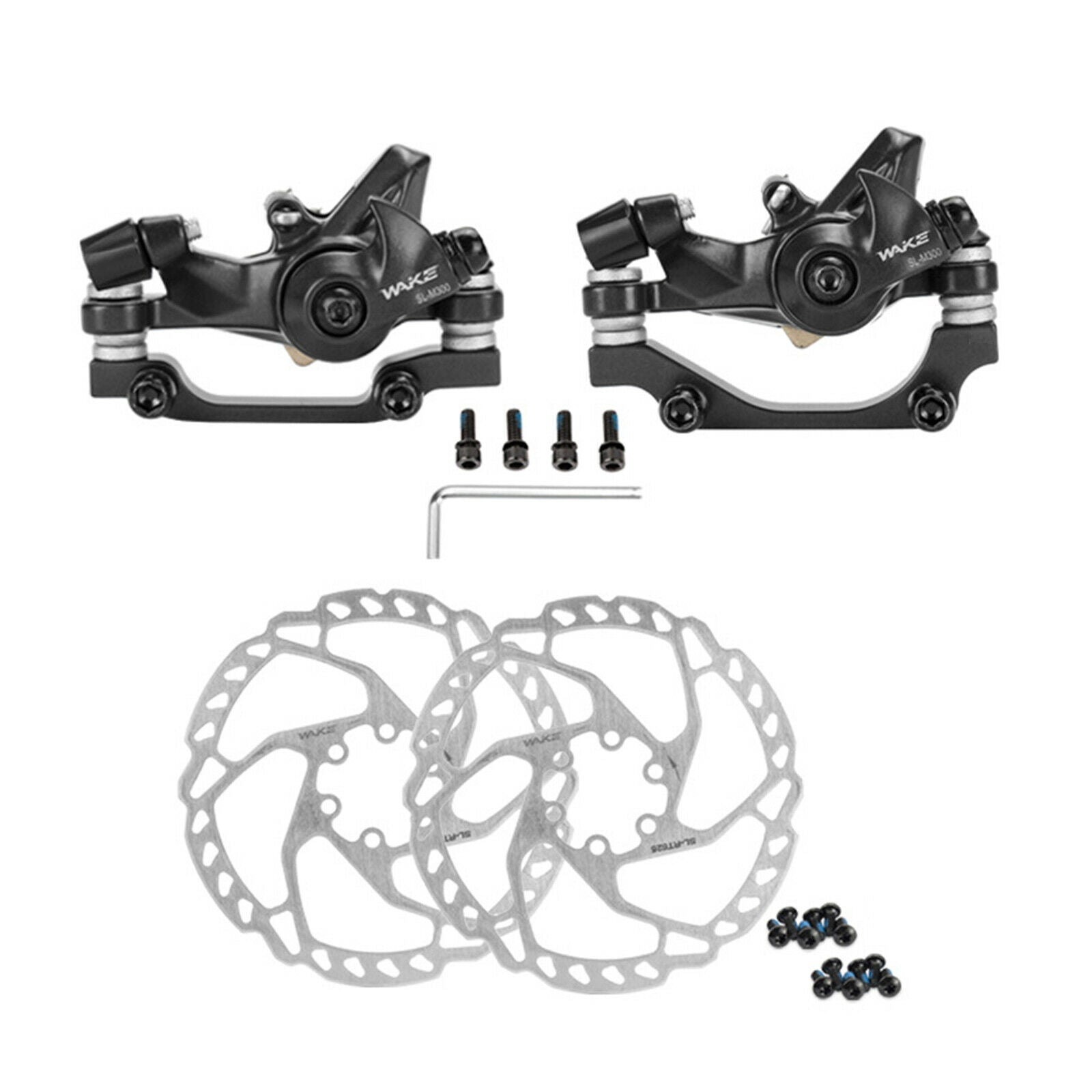 Bike Disc Brake Kit Caliper 160mm Rotors Mechanic Tool Mountain Bike MTB