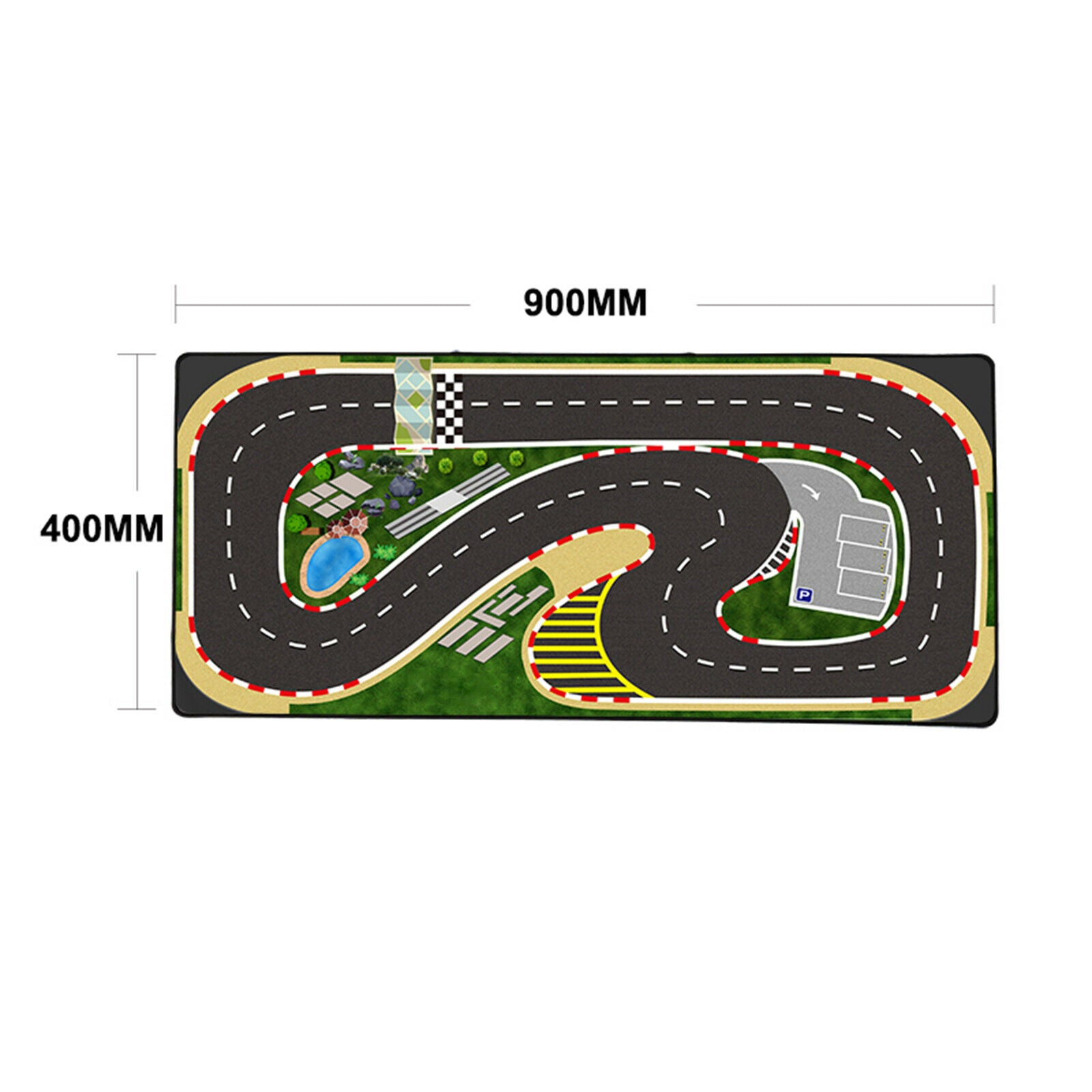 1/76 Remote Control RC Track Race Car Accessory for Turbo Racing Car Gifts