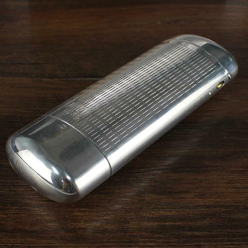 Metal Hard Glasses Case Flip Capsule Aluminium Spectacle Box Eyewear Cases