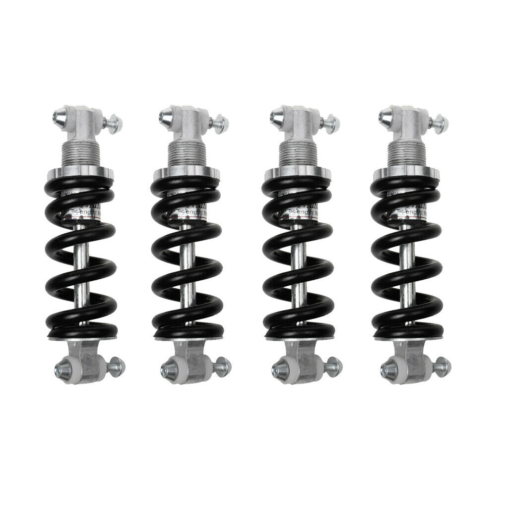 4 pcs 1500lb 150mm Bike Shock Absorber Spring Bicycle Suspension Cycle Parts