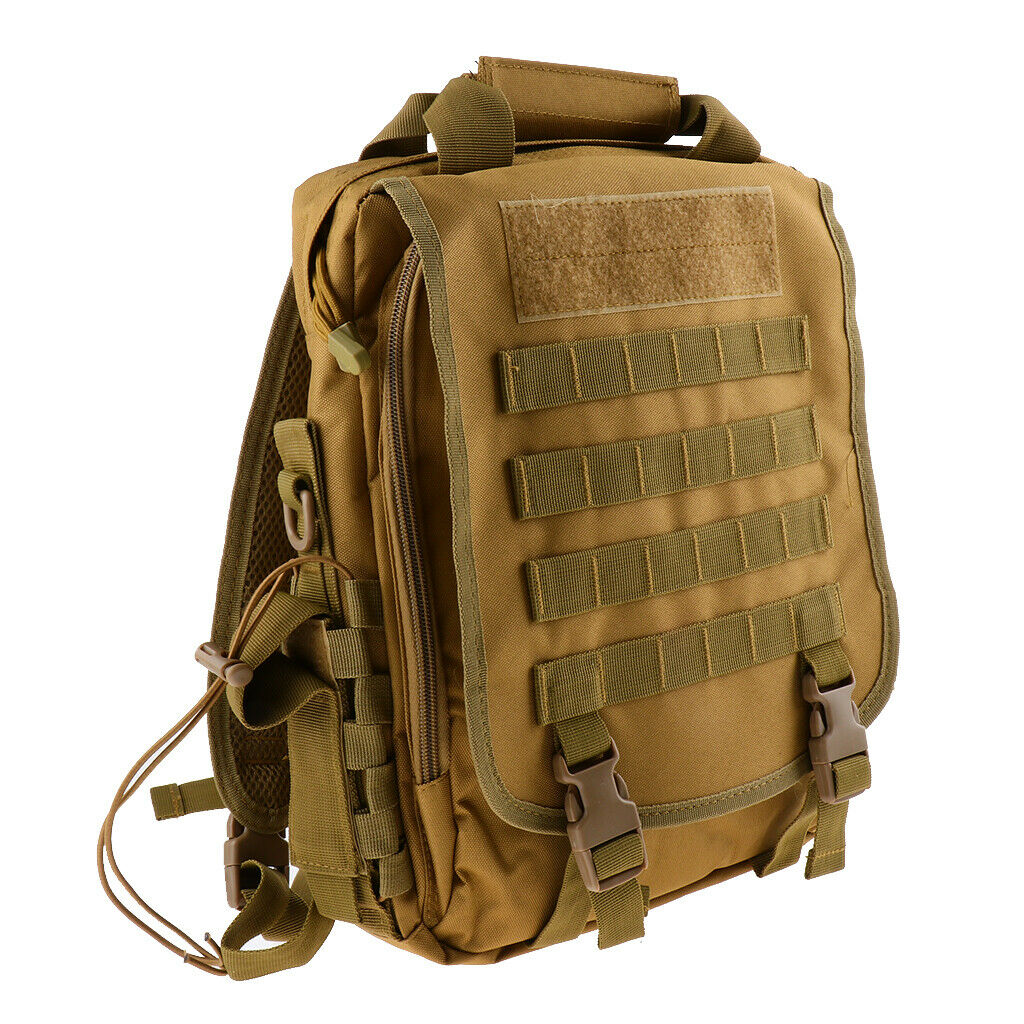 Outdoor Travel Tablet Backpack Shoulder Camping Hiking Bag Light Green
