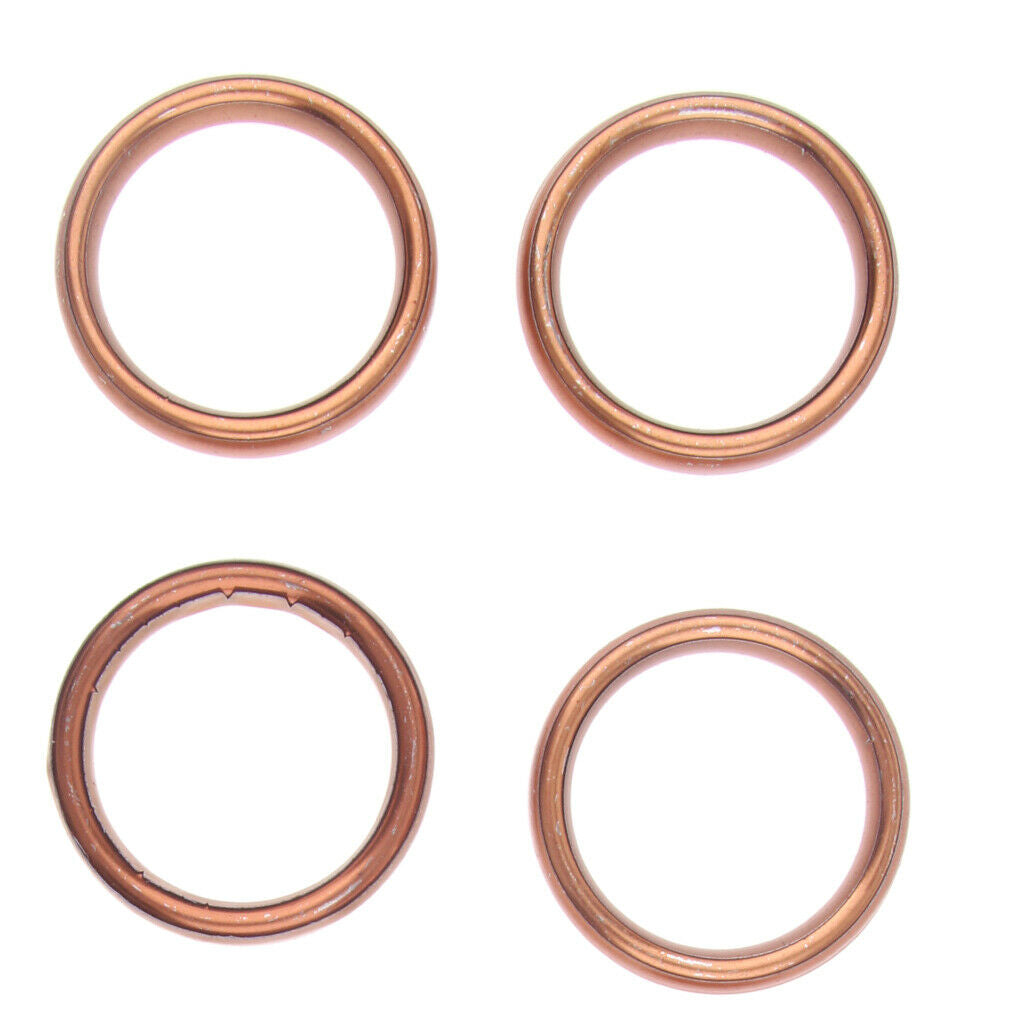 10 Piece Exhaust Muffler Gasket Kit ID: 30 Mm Outside Diameter: 40 Mm for CG125