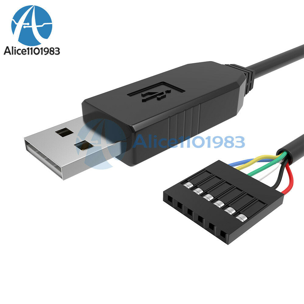 5PCS 6pin FTDI FT232RL USB to Serial adapter module TTL RS232 For Arduino Cables