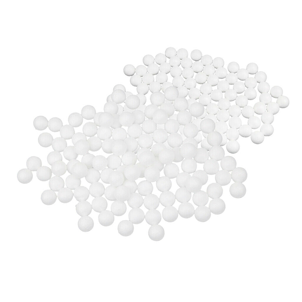 200Pc Styrofoam Polystyrene Foam Balls Crafts DIY Supplies 25mm 20mm Spheres