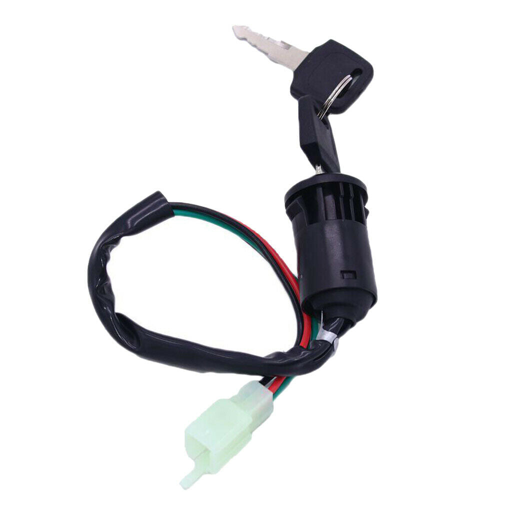Ignition Key Barrel Switch Motorcycle 4 Wires 50cc Quad ATV Dirt Pit Bikes