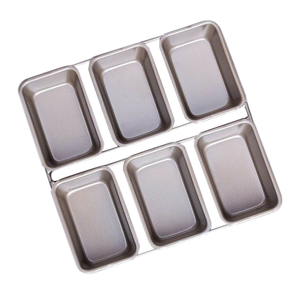 Mini Loaf Pan Non-Stick Carbon Steel Loaf Baking Mold Baking Tools 21.8x21cm
