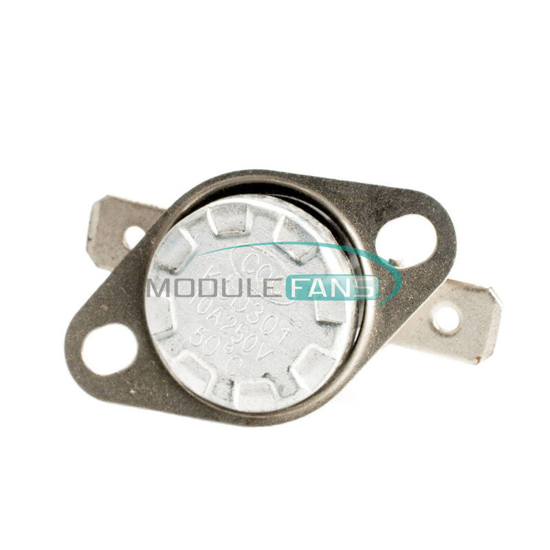 10A 250V KSD301 70°C /158°F Degree Celsius N.C NC Temperature Switch Thermostat