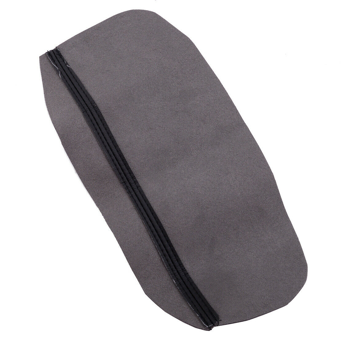 2x Synthetic Leather Console Armrest Lid Cover Skin fit for Acura RL 2005-10 BK