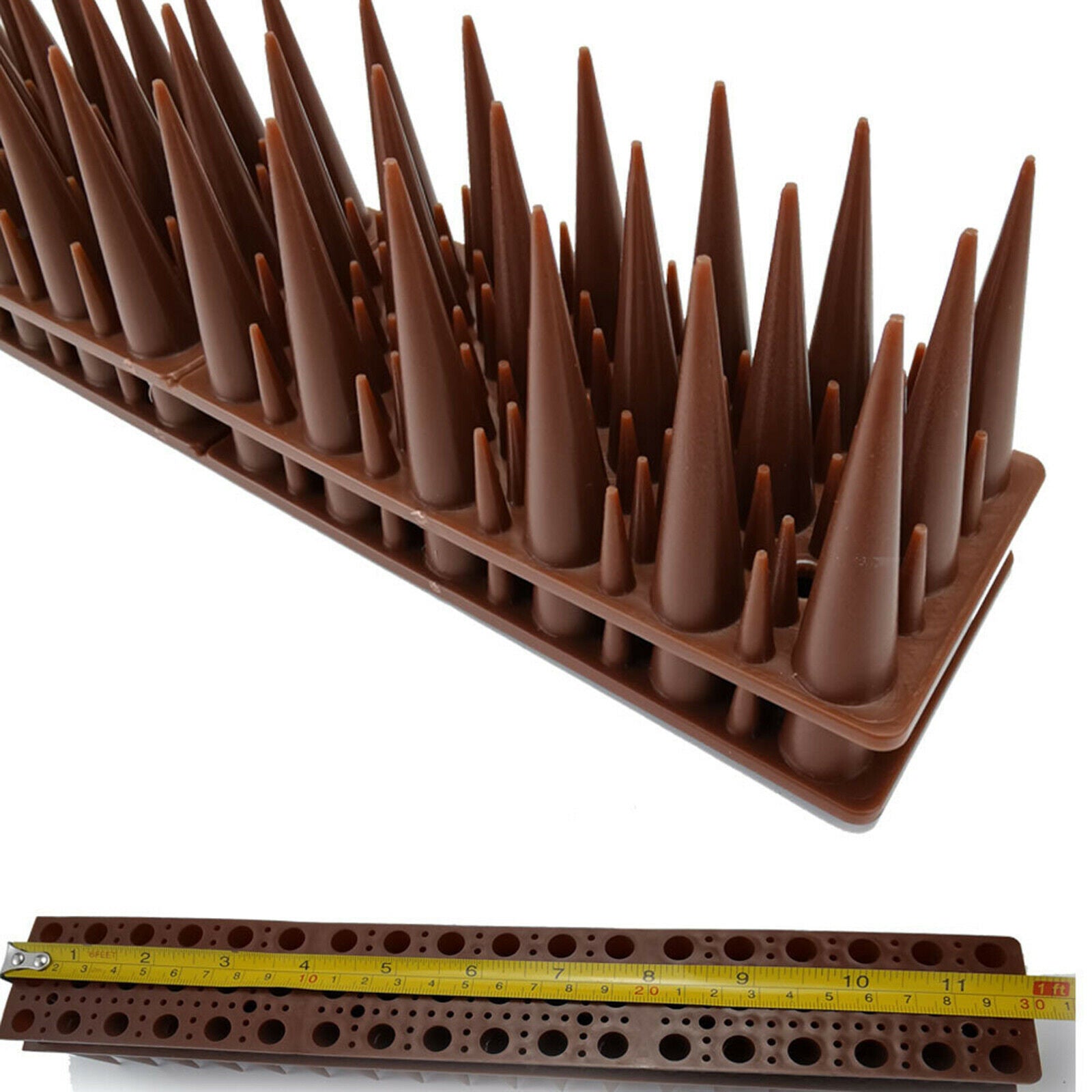 20x Cat Spikes Human Bird Possum Pest Control  Fence Wall Deterrent