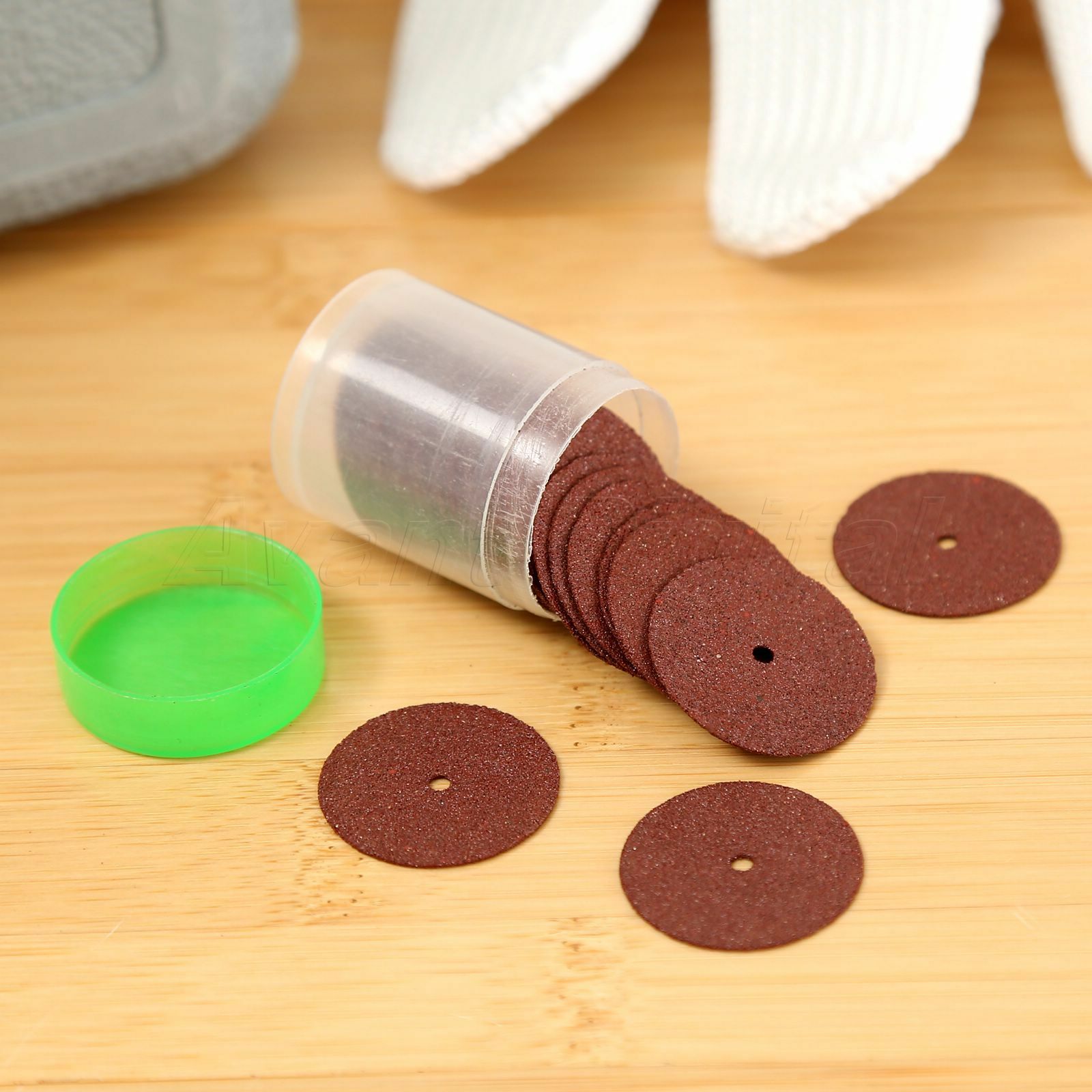 24mm Alumina Reinforced Cut Off Grinding Wheels Red 36 Discs for Power Rotary