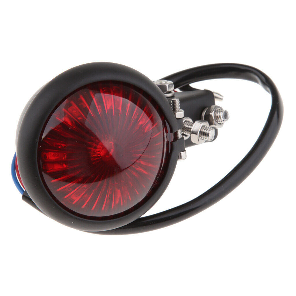 12V Motorcycle LED Brake Stop Rear Tail Light for Chopper Bobber