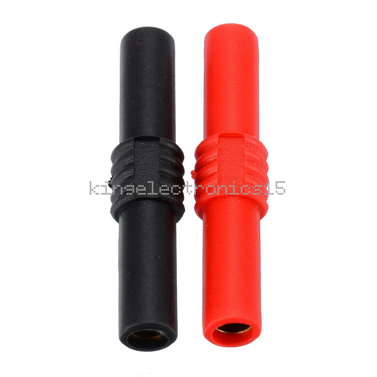 4PCS NEW 4mm Insulated Female to Female Banana Jack Coupler Adapter Connector