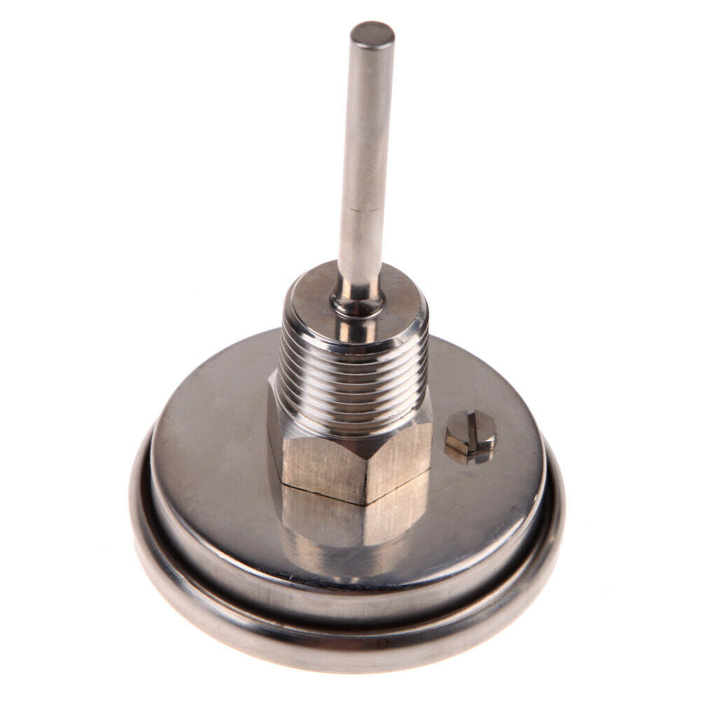 Stainless Steel 1/2 NPT Dial Thermometer Pyrometer for Oven Kitchen Tools  @